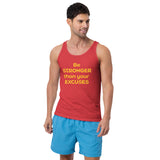 Unisex No excuses Tank Top